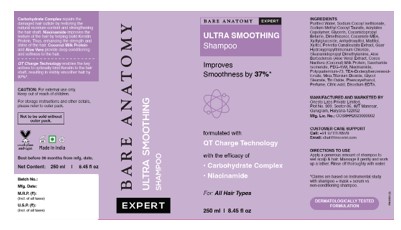 Bare Anatomy - Expert Ultra Smoothing Shampoo Device mark 6922229 Trademark