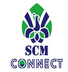 Scm Connect ( Logo And Device) Device mark 6924994 Trademark