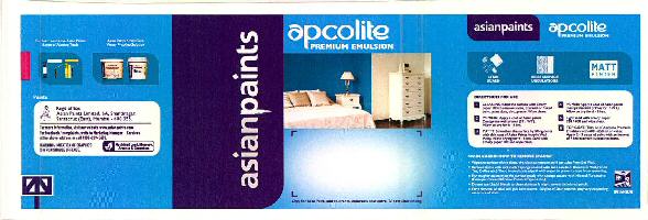 Asianpaints Apcolite Device mark 2615305 Trademark