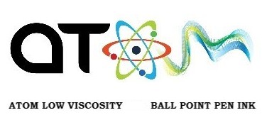 Atom With Atom Low Viscosity Ball Point Pen Ink (label) Device mark 6926836 Trademark