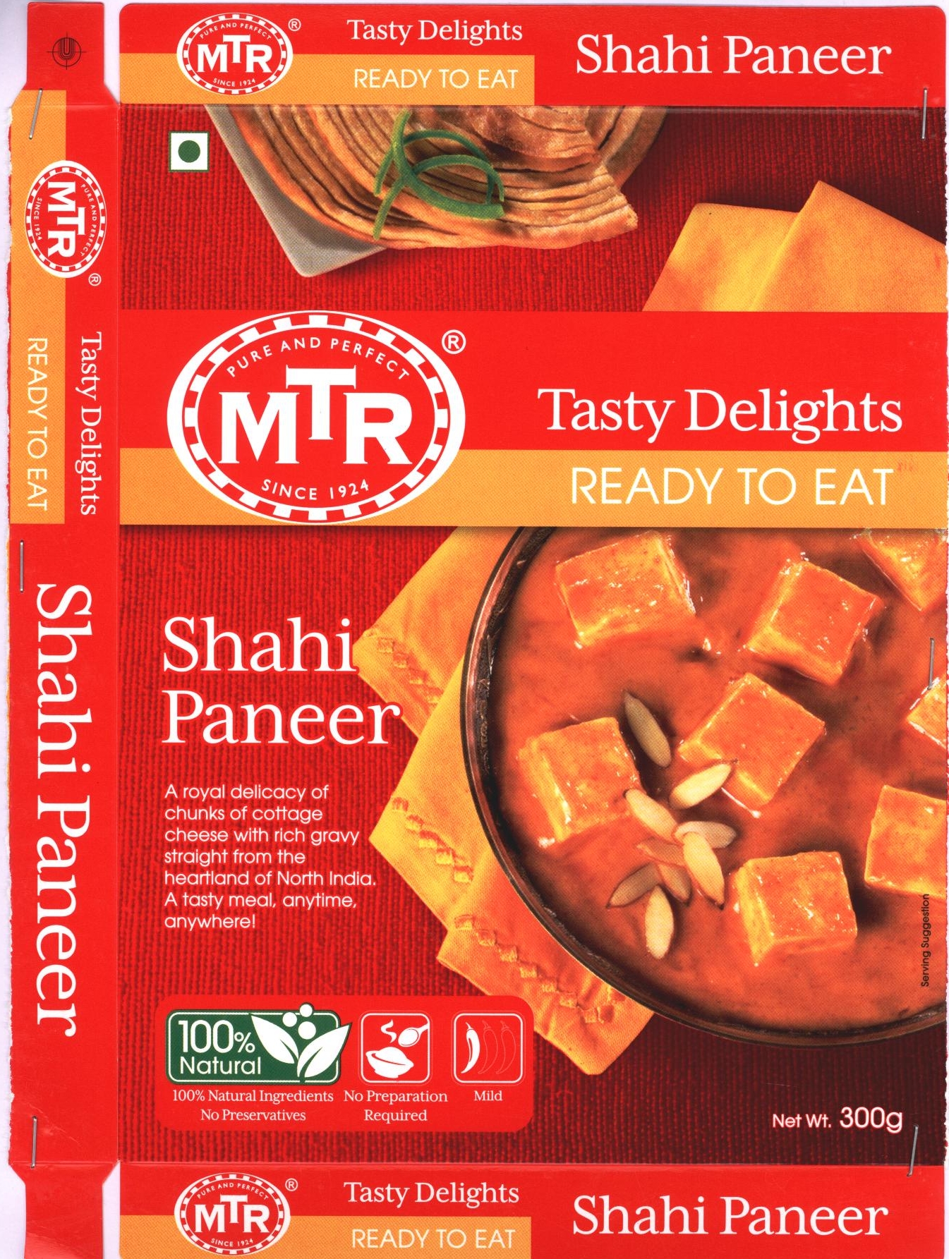 Tasty Delights Mtr Shahi Paneer Device mark 2391491 Trademark