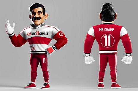 My11circle Mascot - Mr. Champ Device mark 6927465 Trademark