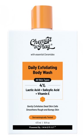 Chemist At Play Daily Exfoliating Body Wash Device mark 6930252 Trademark