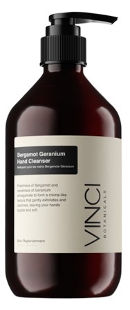 Vinci Botanicals Bergamot Geranium Hand Cleanser Device mark 6930024 Trademark