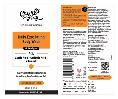 Chemist At Play Daily Exfoliating Body Wash Device mark 6930253 Trademark