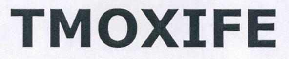 Tmoxife Device mark 2182407 Trademark