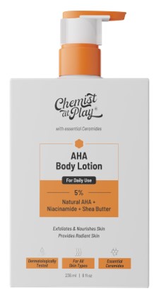 Chemist At Play Aha Body Lotion Device mark 6930028 Trademark