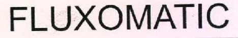 Fluxomatic (label) Device mark 6929066 Trademark