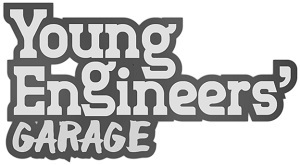 Young Engineers Garage (with Device) Device mark 6931826 Trademark