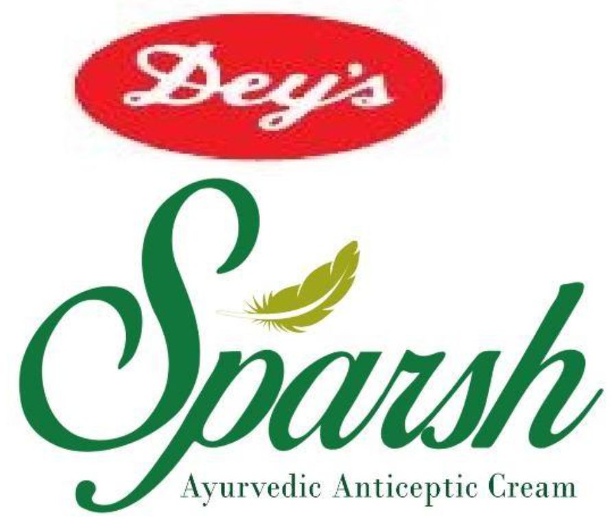 Dey’s Sparsh Along With Bird Feather Artistic Label Device mark 6932472 Trademark