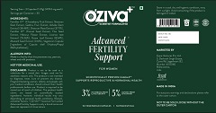Oziva Advanced Fertility Support (device) Device mark 6934903 Trademark