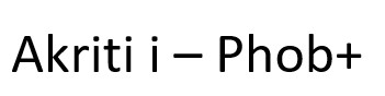 Akriti- I- Phob+ Device mark 6934293 Trademark