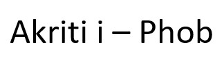 Akriti- I- Phob Device mark 6934290 Trademark