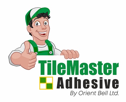 Tilemaster Adhesive By Orient Bell Ltd. Device mark 6934845 Trademark