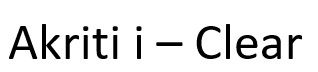 Akriti- I- Clear Device mark 6934288 Trademark