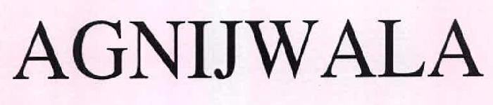 Agnijwala Device mark 2449574 Trademark
