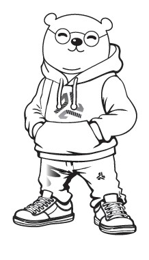 Kicko Bear Device mark 6944081 Trademark