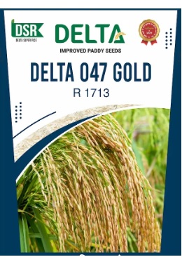 Delta 047 Gold R 1713 Device mark 6946361 Trademark