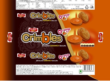 Ankit Crimbles (label) Device mark 6948572 Trademark