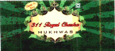 311 Royal Chaska Mukhwas (with Device) Device mark 2019604 Trademark