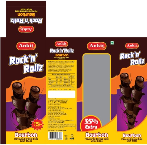 Ankit Rock ‘n’ Rollz Bourbon (label) Device mark 6948576 Trademark