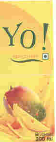 Yo! Mango Drink Device mark 2016250 Trademark