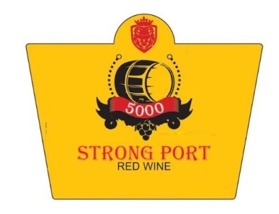 5000 Strong Port Red Wine Device mark 6949295 Trademark