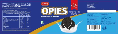 Ankit Opies (label) Device mark 6948573 Trademark