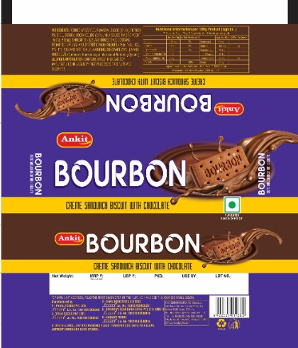 Ankit Bourbon (label) Device mark 6948579 Trademark
