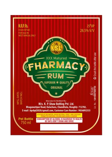 Fharmacy Rum Device mark 6973508 Trademark