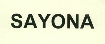 Sayona Device mark 2284989 Trademark