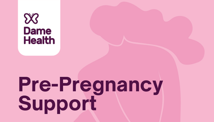 Dame Health Pre-pregnancy Support Device mark 6976503 Trademark