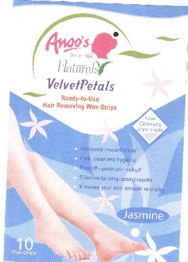 Anoo's Naturals Velvetpetals Device mark 2090410 Trademark