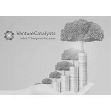 Venture Catalysts India's 1st Integrated Incubator With Coins And Trees Device mark 6978013 Trademark