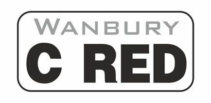 Wanbury C Red (logo) Device mark 6980055 Trademark