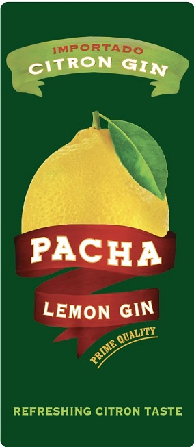 Pacha Lemon Gin Device mark 6980378 Trademark