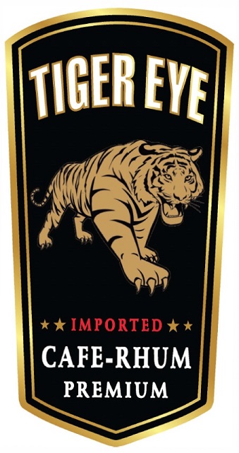 Tiger Eye Premium Cafe Rhum Device mark 6980455 Trademark
