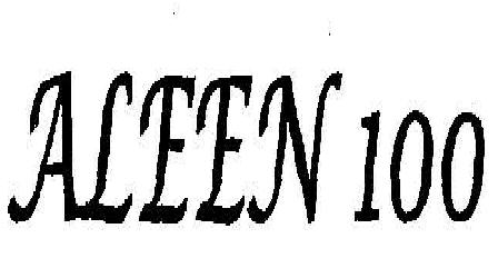 Aleen 100 With Device Device mark 2067807 Trademark