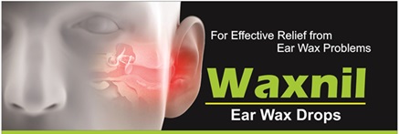 Waxnil -ear Wax Drops Device mark 6982747 Trademark