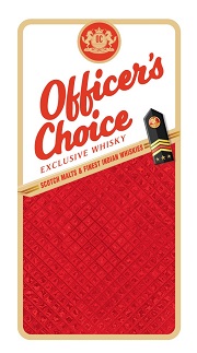 Officer's Choice Exclusive Whisky Device mark 6984584 Trademark