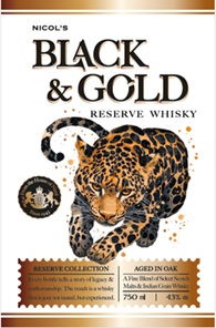 Nicol's Black & Gold Device mark 6985515 Trademark