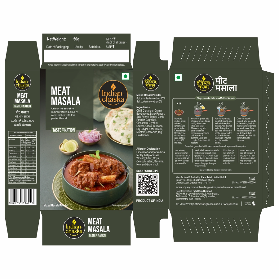 Indian Chaska Meat Masala Device mark 6987857 Trademark