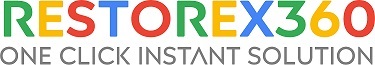 Restorex360 : One Click Instant Solution Device mark 6989071 Trademark