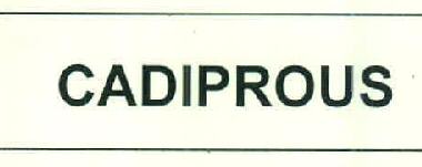 Cadiprous Device mark 2809180 Trademark