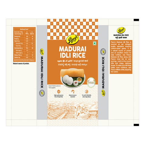 Parry's Madurai Idli Rice Device mark 6992720 Trademark