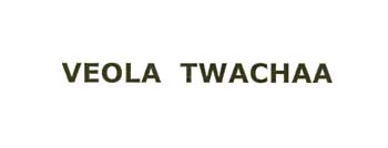 Veola Twachaa Device mark 2021106 Trademark