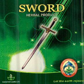 Sword Herbal Product (device Of Sword) Device mark 2403892 Trademark