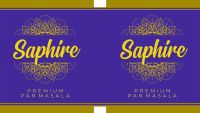 Saphire Premium Pan Masala Device mark 6999352 Trademark