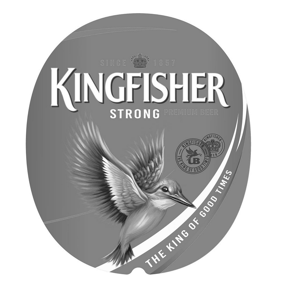 Kingfisher Strong Premium Beer (device) Device mark 7000866 Trademark