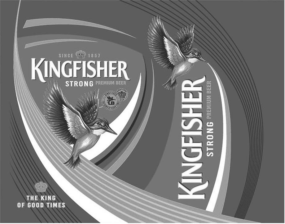 Kingfisher Strong Premium Beer (device) Device mark 7001466 Trademark